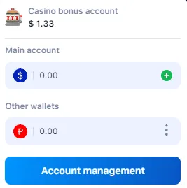 Wagering bonus at 1Win Casino